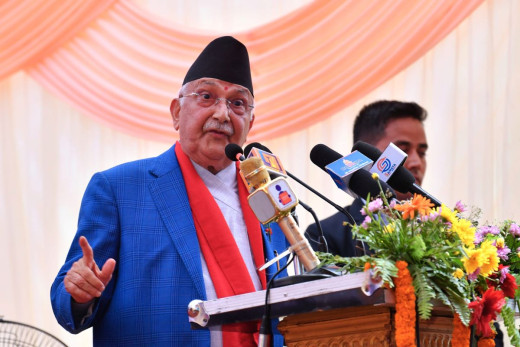 छिमेकी देशलाई एमाले अध्यक्ष ओलीले भने— हाम्रो स्वाभिमानमा चिन्ता गर्नुपर्दैन